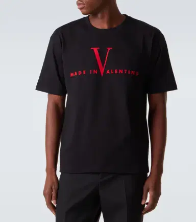 Valentino Logo cotton jersey T-shirt | Thumbnail 3 Valentino Logo cotton jersey T-shirt | Thumbnail 3