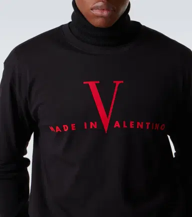 Valentino Logo cotton jersey T-shirt | Thumbnail 4 Valentino Logo cotton jersey T-shirt | Thumbnail 4