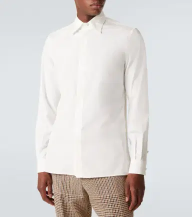 Valentino Cotton poplin shirt | Thumbnail 4 Valentino Cotton poplin shirt | Thumbnail 4