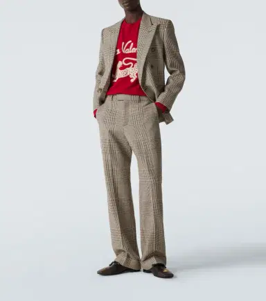 Valentino Virgin wool straight pants | Thumbnail 3 Valentino Virgin wool straight pants | Thumbnail 3