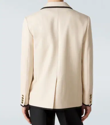 Valentino Virgin wool gabardine blazer | Thumbnail 3 Valentino Virgin wool gabardine blazer | Thumbnail 3