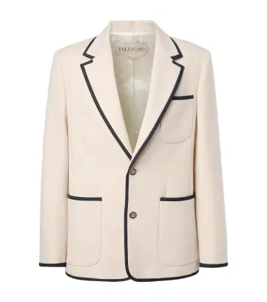 Valentino Virgin wool gabardine blazer | Thumbnail 1 Valentino Virgin wool gabardine blazer | Thumbnail 1