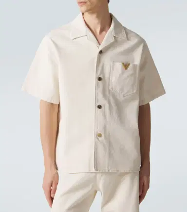 Valentino VGold denim shirt | Thumbnail 4 Valentino VGold denim shirt | Thumbnail 4