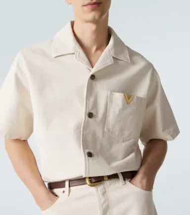 Valentino VGold denim shirt | Thumbnail 5 Valentino VGold denim shirt | Thumbnail 5