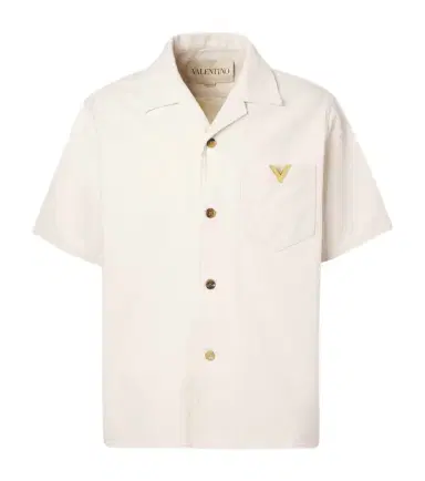 Valentino VGold denim shirt | Thumbnail 1 Valentino VGold denim shirt | Thumbnail 1