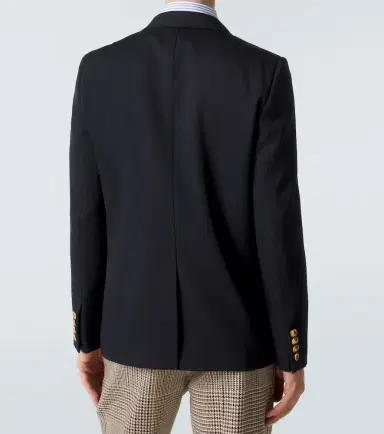 Valentino Double-breasted virgin wool blazer | Thumbnail 4 Valentino Double-breasted virgin wool blazer | Thumbnail 4