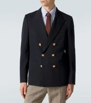 Valentino Double-breasted virgin wool blazer | Thumbnail 5 Valentino Double-breasted virgin wool blazer | Thumbnail 5