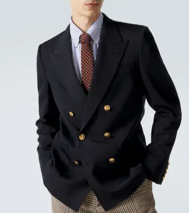 Valentino Double-breasted virgin wool blazer | Thumbnail 6 Valentino Double-breasted virgin wool blazer | Thumbnail 6