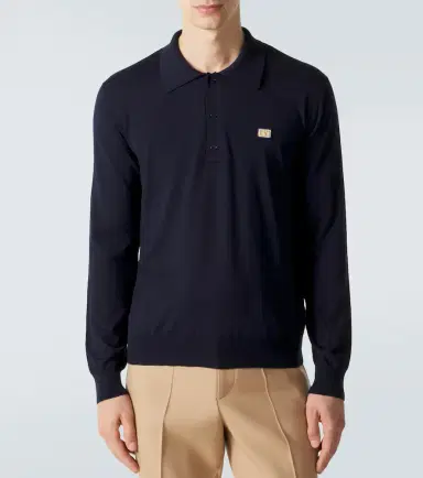 Valentino VLogo virgin wool polo sweater | Thumbnail 3 Valentino VLogo virgin wool polo sweater | Thumbnail 3