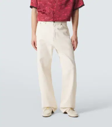 Valentino VGold wide-leg jeans | Thumbnail 2 Valentino VGold wide-leg jeans | Thumbnail 2