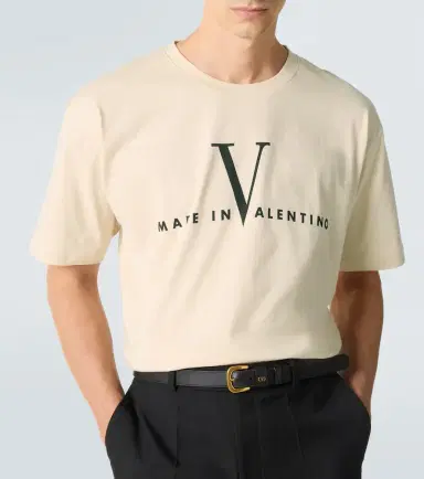 Valentino Logo cotton jersey T-shirt | Thumbnail 4 Valentino Logo cotton jersey T-shirt | Thumbnail 4