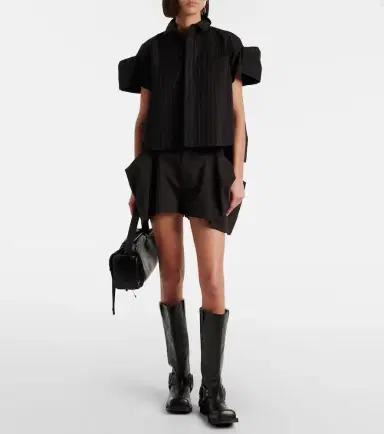 Sacai Striped Bermuda shorts | Thumbnail 3 Sacai Striped Bermuda shorts | Thumbnail 3