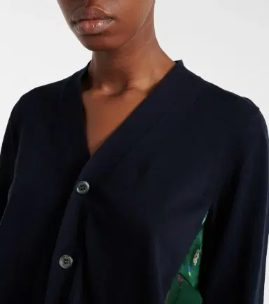 Sacai Floral cotton cardigan | Thumbnail 5 Sacai Floral cotton cardigan | Thumbnail 5