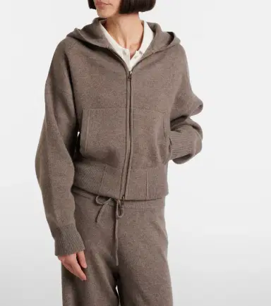 Lisa Yang Lilia cashmere zip-up hoodie | Thumbnail 4 Lisa Yang Lilia cashmere zip-up hoodie | Thumbnail 4