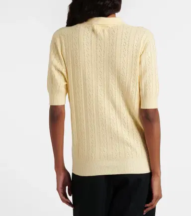 Lisa Yang Cristine cotton and cashmere polo sweater | Thumbnail 2 Lisa Yang Cristine cotton and cashmere polo sweater | Thumbnail 2