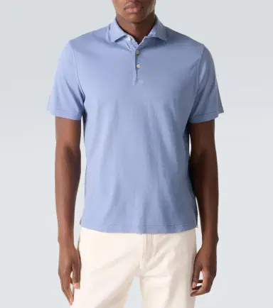 FEDELI Zero cotton jersey polo shirt | Thumbnail 3 FEDELI Zero cotton jersey polo shirt | Thumbnail 3