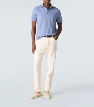 FEDELI Zero cotton jersey polo shirt | Thumbnail 5 FEDELI Zero cotton jersey polo shirt | Thumbnail 5