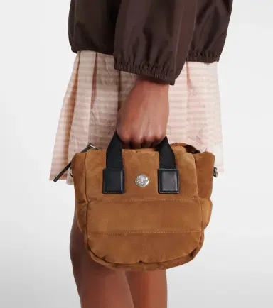 Moncler Caradoc Micro suede top-handle bag | Thumbnail 6 Moncler Caradoc Micro suede top-handle bag | Thumbnail 6