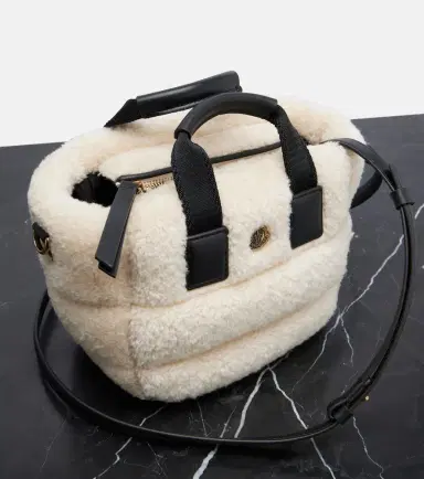Moncler Caradoc Mini teddy tote bag | Thumbnail 2 Moncler Caradoc Mini teddy tote bag | Thumbnail 2
