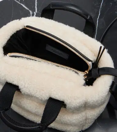 Moncler Caradoc Mini teddy tote bag | Thumbnail 3 Moncler Caradoc Mini teddy tote bag | Thumbnail 3