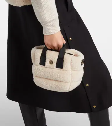 Moncler Caradoc Mini teddy tote bag | Thumbnail 5 Moncler Caradoc Mini teddy tote bag | Thumbnail 5