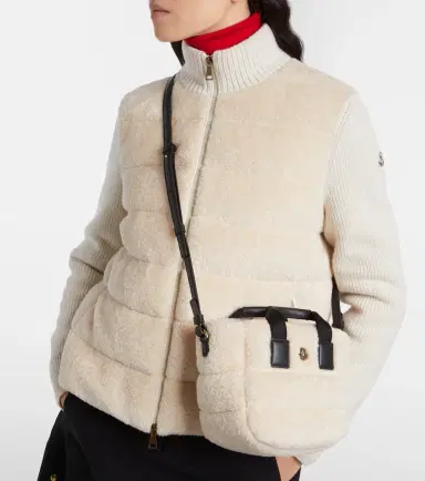 Moncler Caradoc Mini teddy tote bag | Thumbnail 6 Moncler Caradoc Mini teddy tote bag | Thumbnail 6