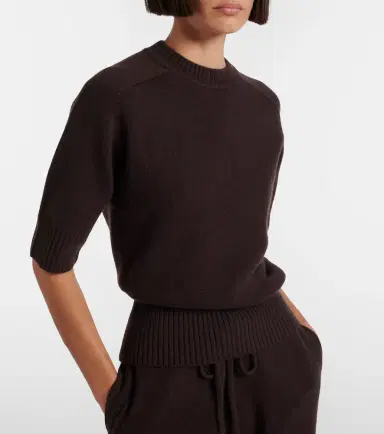 Extreme Cashmere Lauren knitted cashmere-blend top | Thumbnail 2 Extreme Cashmere Lauren knitted cashmere-blend top | Thumbnail 2