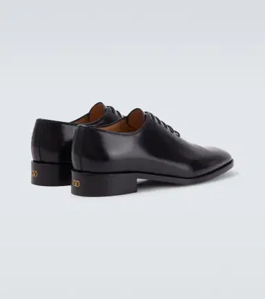 Valentino Garavani VLogo leather Derby shoes | Thumbnail 4 Valentino Garavani VLogo leather Derby shoes | Thumbnail 4