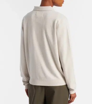 Extreme Cashmere N°223 Be For cashmere-blend polo sweater | Thumbnail 2 Extreme Cashmere N°223 Be For cashmere-blend polo sweater | Thumbnail 2