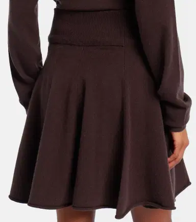 Extreme Cashmere N°379 Girl cashmere-blend miniskirt | Thumbnail 2 Extreme Cashmere N°379 Girl cashmere-blend miniskirt | Thumbnail 2