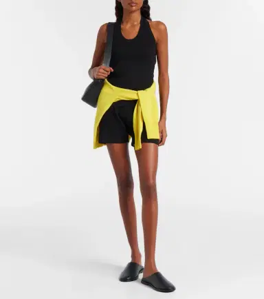 Extreme Cashmere Bummy cotton and cashmere shorts | Thumbnail 2 Extreme Cashmere Bummy cotton and cashmere shorts | Thumbnail 2