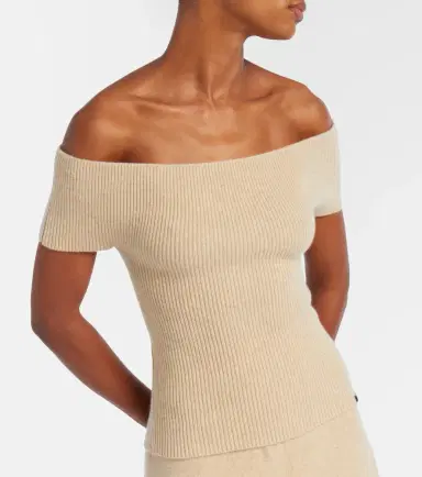 Extreme Cashmere N°381 Libra cashmere-blend top | Thumbnail 2 Extreme Cashmere N°381 Libra cashmere-blend top | Thumbnail 2
