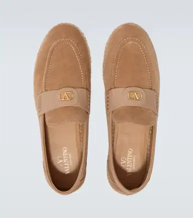 Valentino Garavani Palm Avenue VLogo suede espadrilles | Thumbnail 5 Valentino Garavani Palm Avenue VLogo suede espadrilles | Thumbnail 5