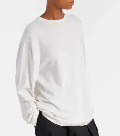 Extreme Cashmere N°452 Rock cotton and cashmere top | Thumbnail 2 Extreme Cashmere N°452 Rock cotton and cashmere top | Thumbnail 2
