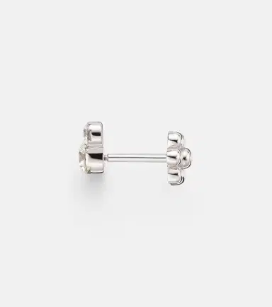 Maria Tash 18kt white gold single earring with diamonds | Thumbnail 2 Maria Tash 18kt white gold single earring with diamonds | Thumbnail 2