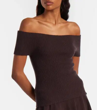Extreme Cashmere N°381 Libra cashmere-blend top | Thumbnail 5 Extreme Cashmere N°381 Libra cashmere-blend top | Thumbnail 5