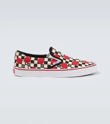 Valentino Garavani x Vans VLogo canvas slip-on shoes | Thumbnail 5 Valentino Garavani x Vans VLogo canvas slip-on shoes | Thumbnail 5