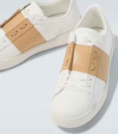 Valentino Garavani Open leather sneakers | Thumbnail 2 Valentino Garavani Open leather sneakers | Thumbnail 2