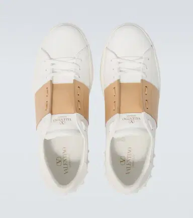Valentino Garavani Open leather sneakers | Thumbnail 6 Valentino Garavani Open leather sneakers | Thumbnail 6