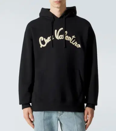 Valentino Chez cotton jersey hoodie | Thumbnail 5 Valentino Chez cotton jersey hoodie | Thumbnail 5