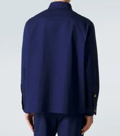 Valentino VGold cotton gabardine overshirt | Thumbnail 4 Valentino VGold cotton gabardine overshirt | Thumbnail 4