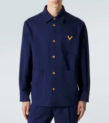 Valentino VGold cotton gabardine overshirt | Thumbnail 5 Valentino VGold cotton gabardine overshirt | Thumbnail 5