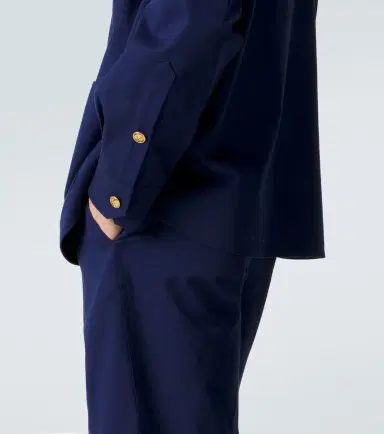 Valentino VGold cotton gabardine overshirt | Thumbnail 6 Valentino VGold cotton gabardine overshirt | Thumbnail 6