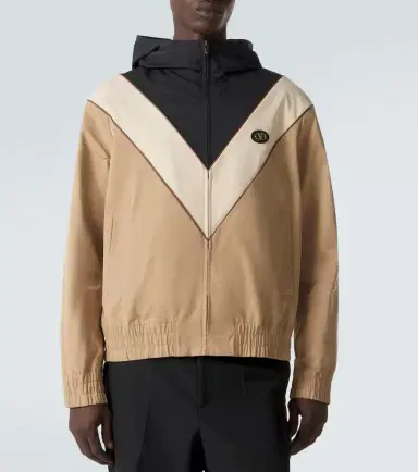 Valentino VLogo striped jacket | Thumbnail 4 Valentino VLogo striped jacket | Thumbnail 4
