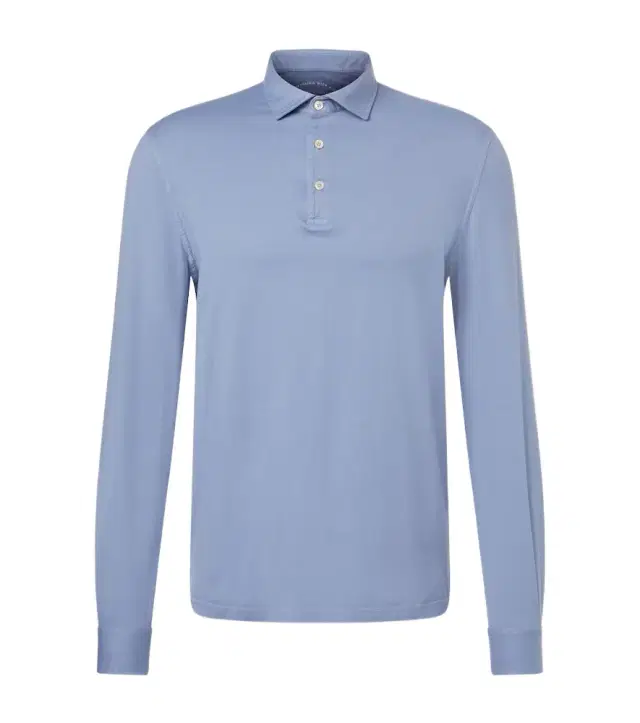 Zero cotton jersey polo shirt Zero cotton jersey polo shirt