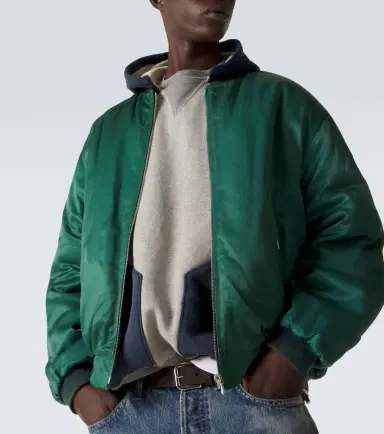 A.Presse A. Presse Cotton-blend bomber jacket | Thumbnail 3 A.Presse A. Presse Cotton-blend bomber jacket | Thumbnail 3