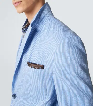 Etro Woven cotton jersey blazer | Thumbnail 3 Etro Woven cotton jersey blazer | Thumbnail 3
