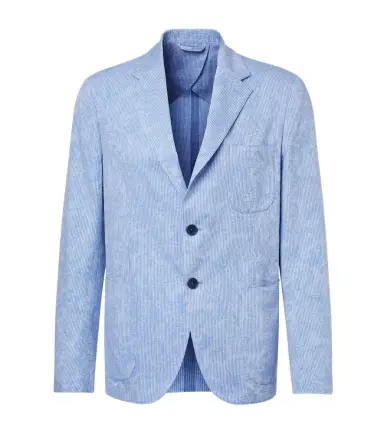 Etro Woven cotton jersey blazer | Thumbnail 1 Etro Woven cotton jersey blazer | Thumbnail 1