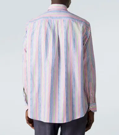 Etro Striped cotton shirt | Thumbnail 2 Etro Striped cotton shirt | Thumbnail 2