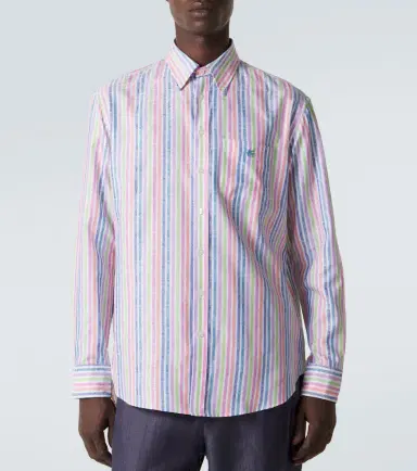 Etro Striped cotton shirt | Thumbnail 3 Etro Striped cotton shirt | Thumbnail 3